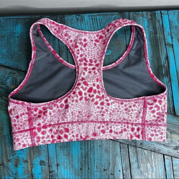 Nike Pro Polka Dot Sports Bra Size Small Activewear Sporty - Picture 3 of 6